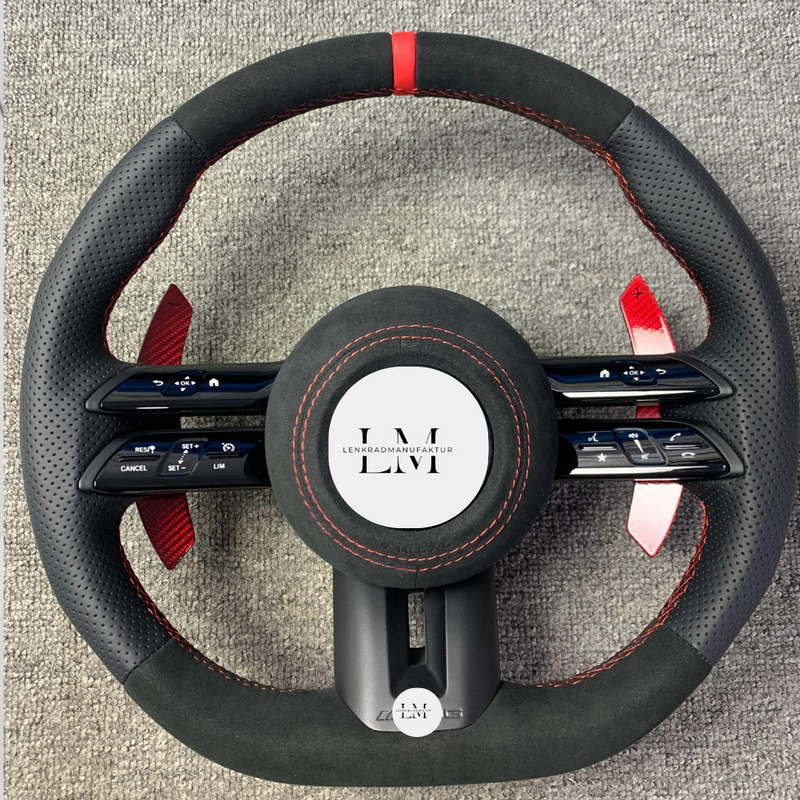 Kompatibles Sportlenkrad Performance Black Series Redline